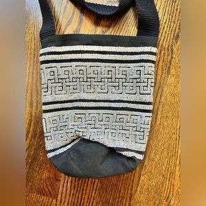 Super cute black beaded boho bag purchased in TULUM, Mexico and never used